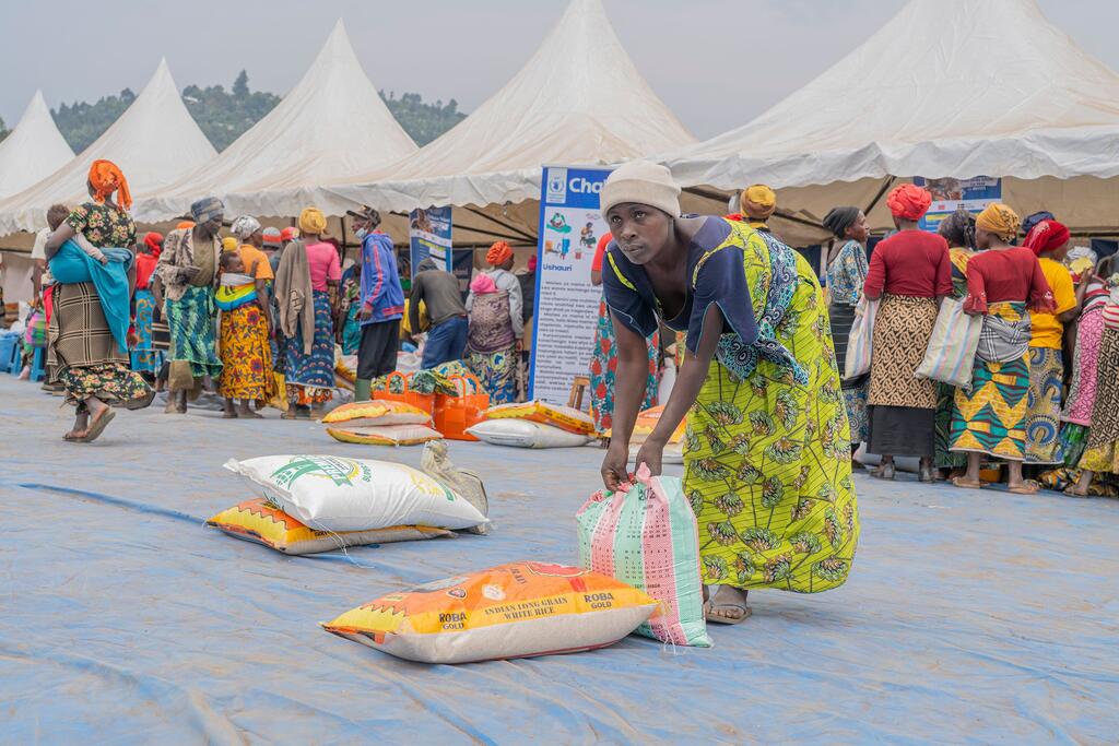 WFP are providing lifesaving food to crisis-affected communities across DR Congo.